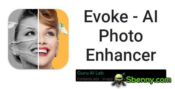 evoke al photo enhancer