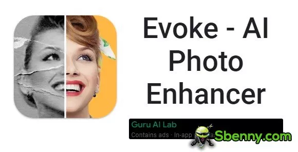 evoke al photo enhancer