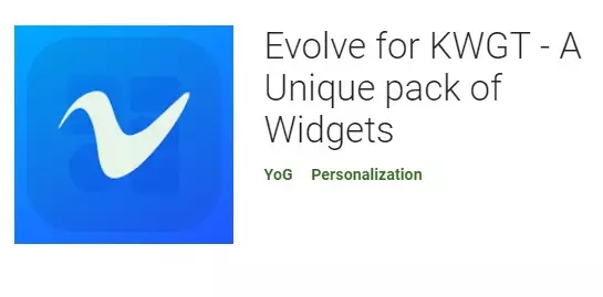 evolve for kwgt a unique pack of widgets