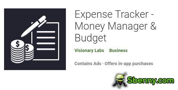 expense tracker money manager and budget