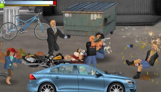 Gameplay screenshot from extra lives zombie survival sim for Android