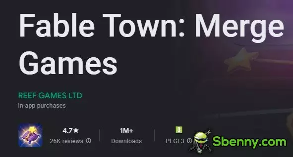 fable town merge games