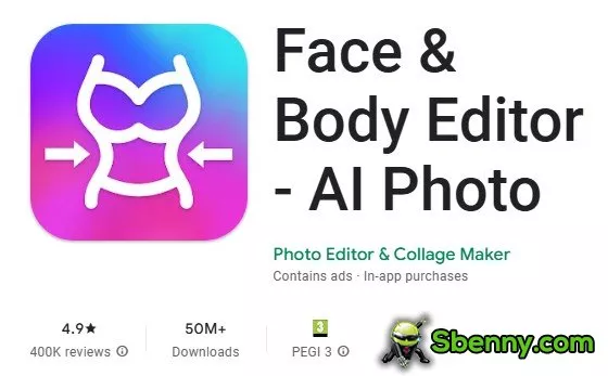 face and body editor al photo