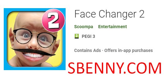 Gameplay screenshot from face changer for Android