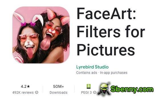 faceart filters for pictures