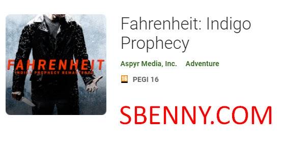 Fahrenheit: Indigo Prophecy