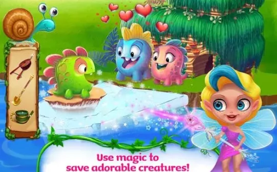 Gameplay screenshot from fairy land rescue for Android