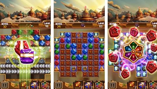 Gameplay screenshot from fantastic jewel of lost kingdom for Android