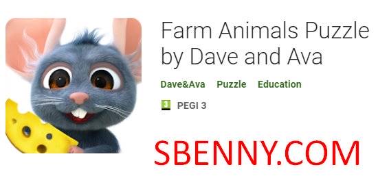  Farm Animals Puzzle by Dave and Ava APK