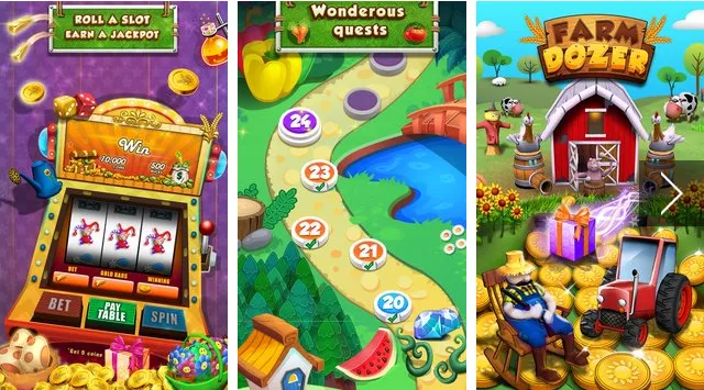 Farm Flowers Coin Party Dozer
