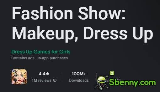 fashion show makeup dress up