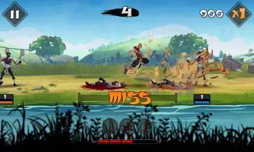 Gameplay screenshot of Fatal Fight - Fighting Game MOD APK on Android
