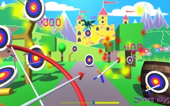 Gameplay screenshot from field archery pro for Android