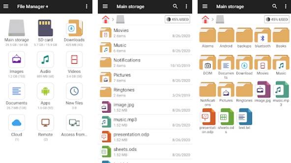 Gameplay screenshot from file manager mod for Android