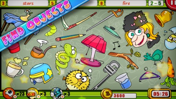 Gameplay screenshot from find objects for Android