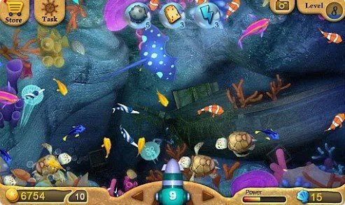Gameplay screenshot from fishing diary for Android