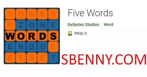 five words