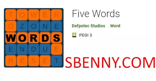 five words