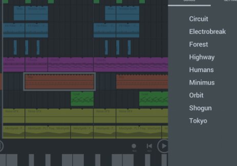 Gameplay screenshot from fl studio mobile for Android