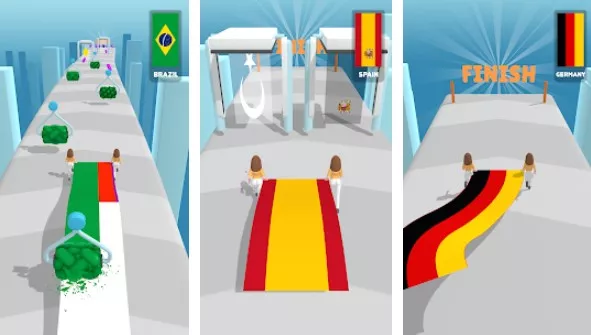 Gameplay screenshot from flag painters for Android