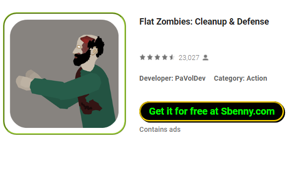  Flat Zombies: Cleanup & Defense