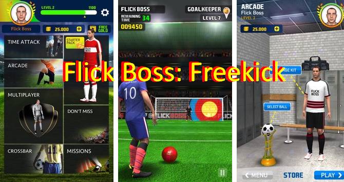  Flick Boss: Freekick