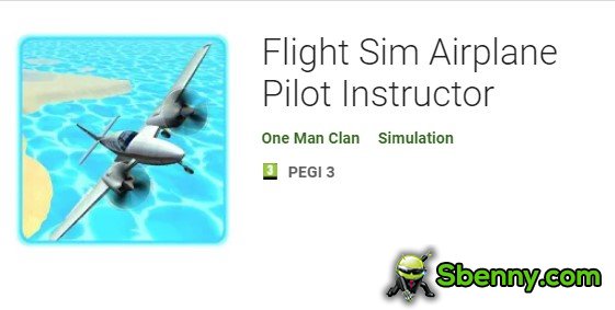  Flight Sim Airplane Pilot Instructor APK