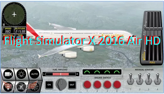  Flight Simulator X 2016 Air HD APK