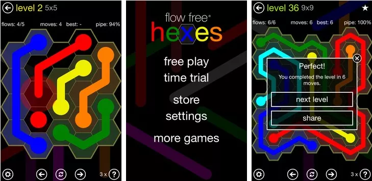  Flow Free: Hexes