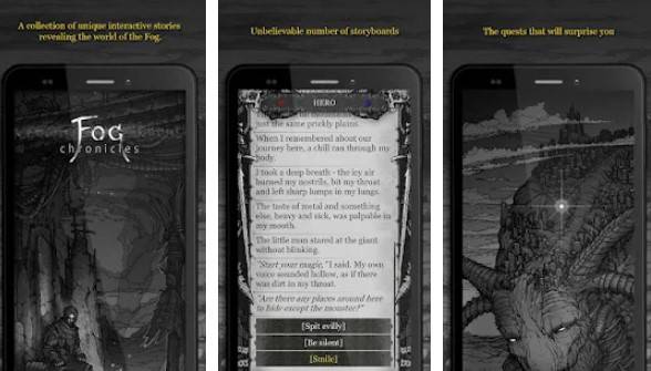 Gameplay screenshot from fog chronicles for Android