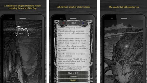 Gameplay screenshot from fog chronicles for Android
