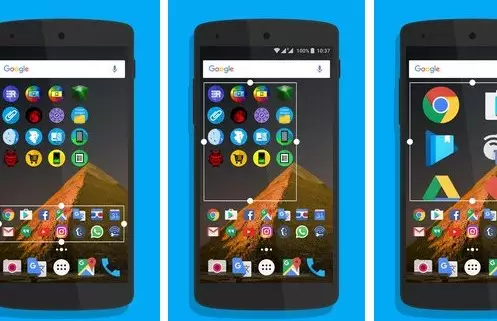 Gameplay screenshot from foldery multicon folder widget for Android