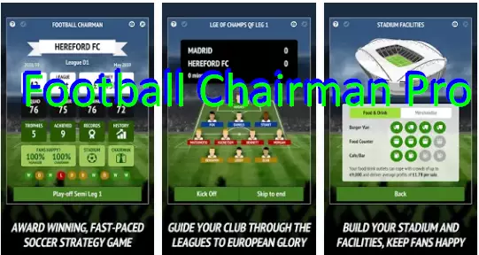 football chairman pro