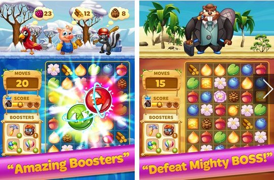 Gameplay screenshot from forest rescue 2 friends united for Android