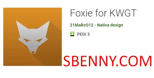 foxie for kwgt