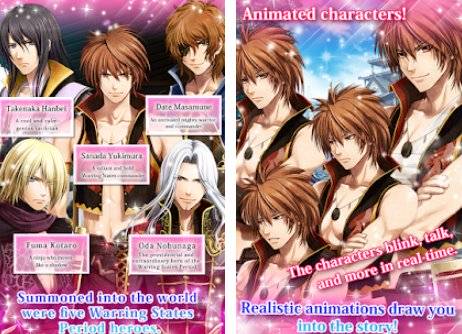 Gameplay screenshot from fr sengoku princess for Android