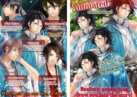 Gameplay screenshot from fr the amaging shinsengumi for Android