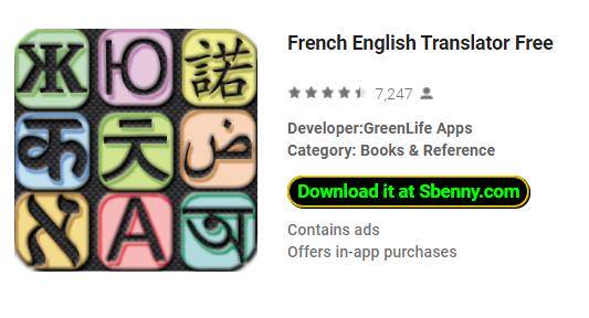 french english translator free