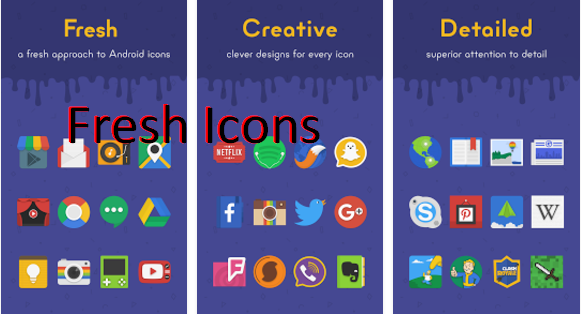 Black and Blue Icon Pack