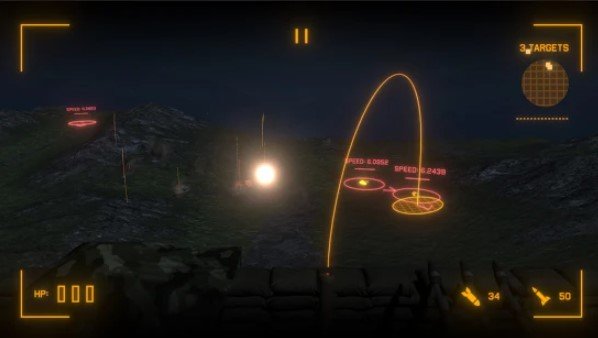 Gameplay screenshot from front fire mlitary war tactics game for Android