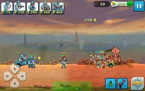 Gameplay screenshot from frontline soldier for Android