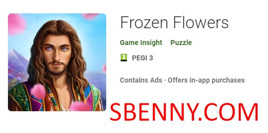 frozen flowers