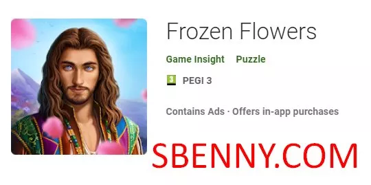 frozen flowers