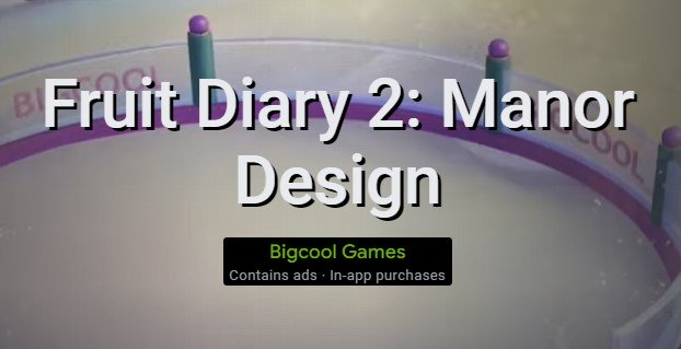 Fruit Diary 2: Manor Design