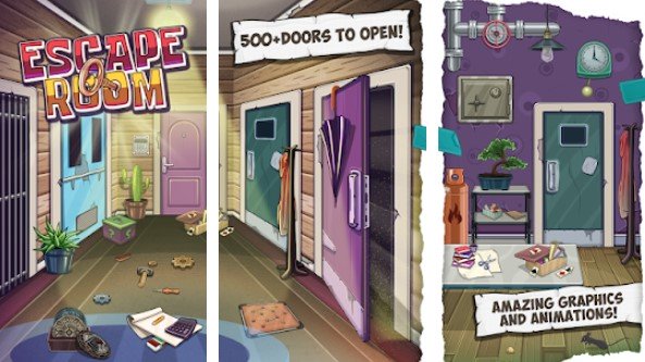 Gameplay screenshot from fun escape room puzzles mind games brain teasers for Android