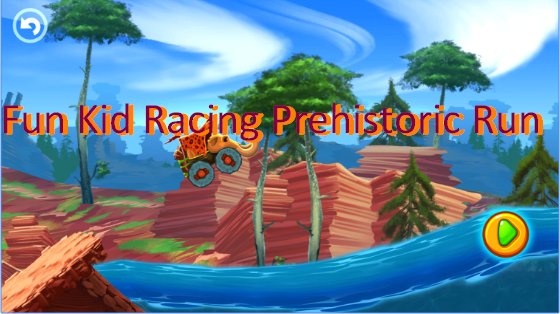 fun kid racing prehistoric run
