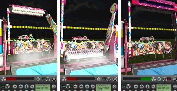 Gameplay screenshot from funfair simulator spin around for Android
