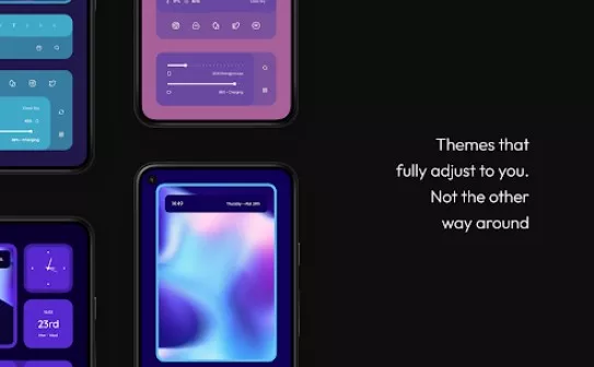 Gameplay screenshot from futura klwp for Android