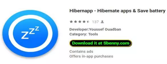 hibernapp hibernate apps and save battery