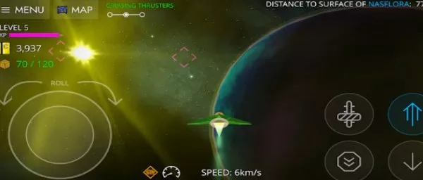 Gameplay screenshot from galaxy trader for Android